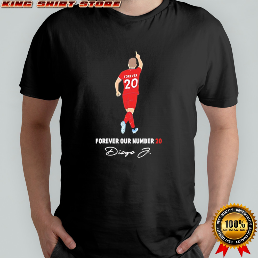 Diogo Jota forever our number 20 signature shirt
