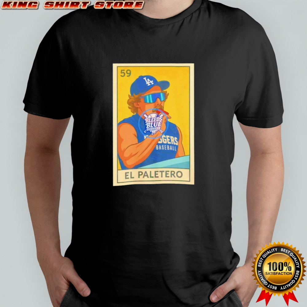 Dodgers Kike El Paletero Loteria shirt