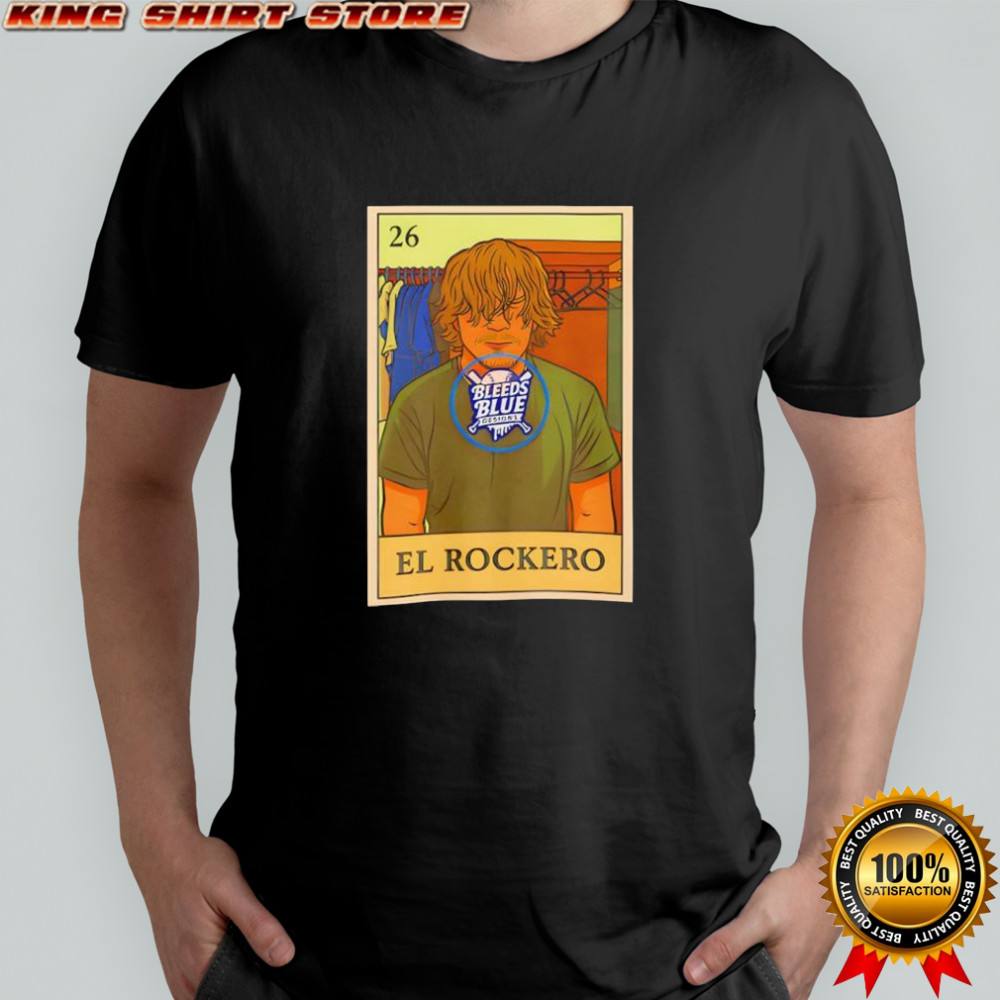 Dodgers Kike El Rockero Loteria Card shirt