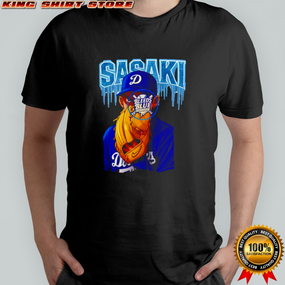 Dodgers Roki Sasaki Ice Anime shirt