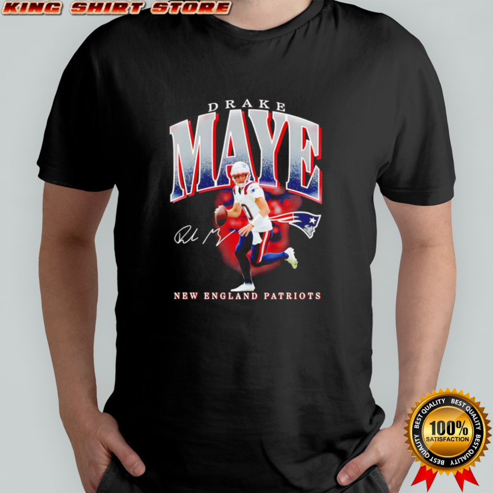 Drake Maye New England Patriots player hype shirt