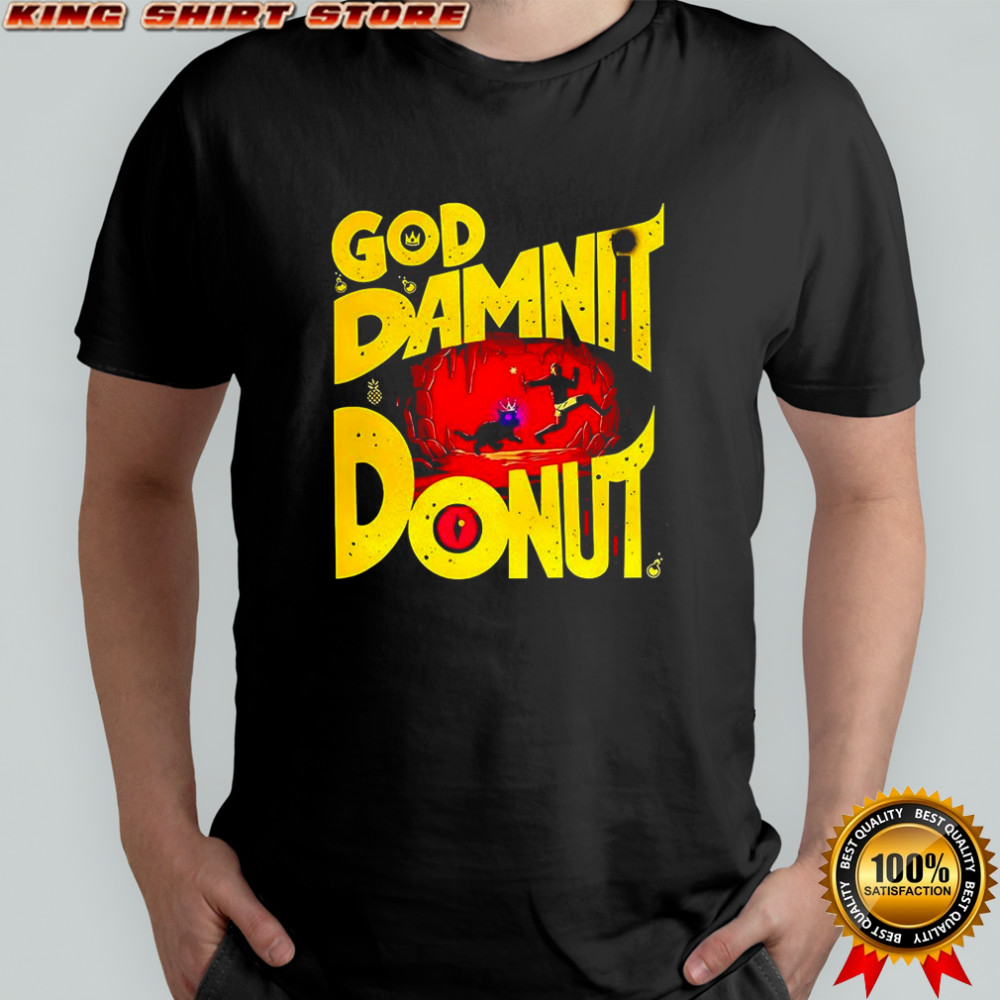 Dungeon Crawler Carl Goddamnit Donut shirt