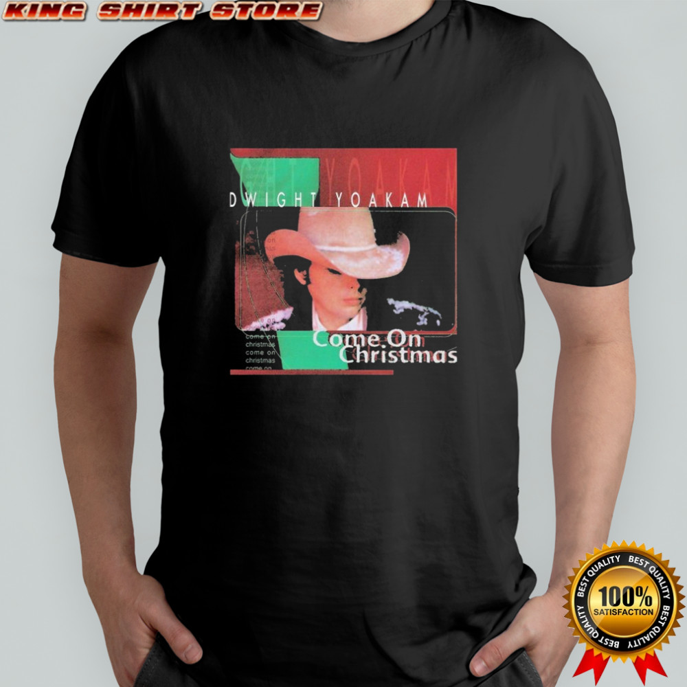 Dwight Yoakam Come On Christmas Album T-Shirt