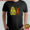 Eat Sleep Run 99 Nights Repeat Scary Deer Funny Gamer Shirt