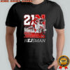 Emmett Johnson Nebraska Cornhuskers football Heisman shirt