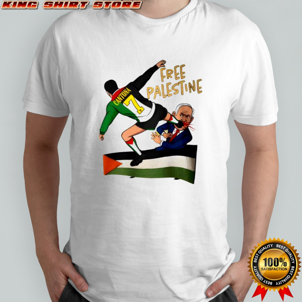 Eric Cantona Free Palestine Shirt