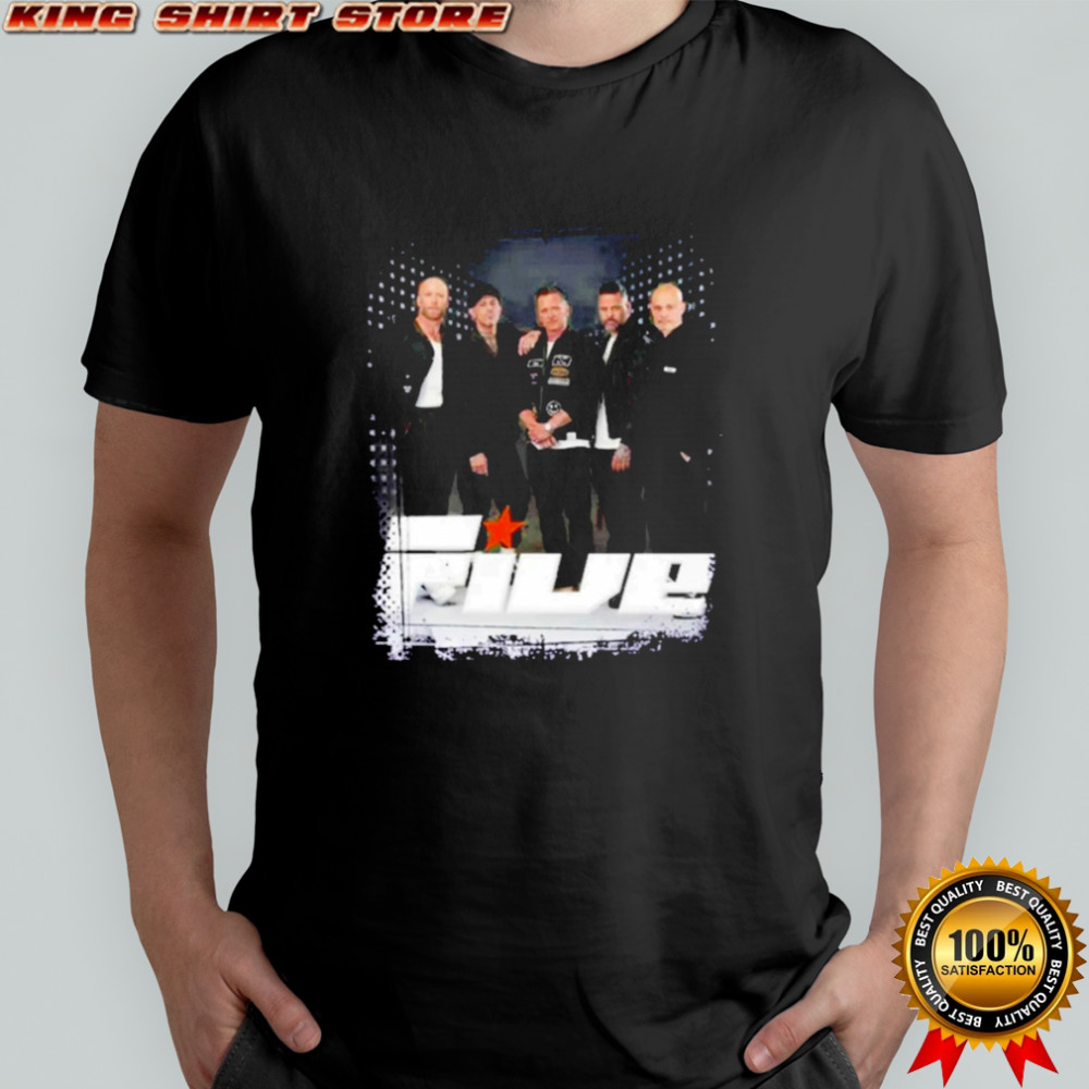 Five Keep On Movin’ 2025 Tour shirt