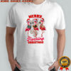 Flamingos Merry Flocking Christmas shirt