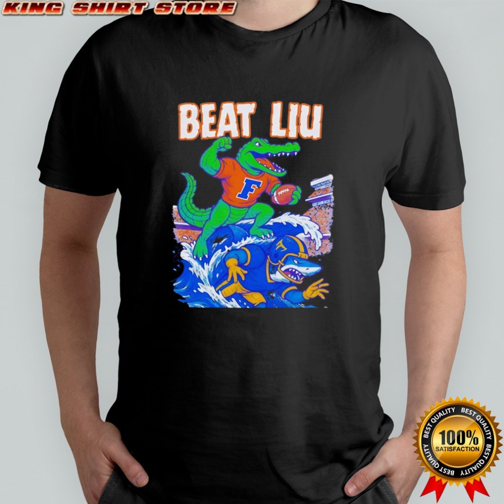 Florida Gators beat LIU Sharks football shirt