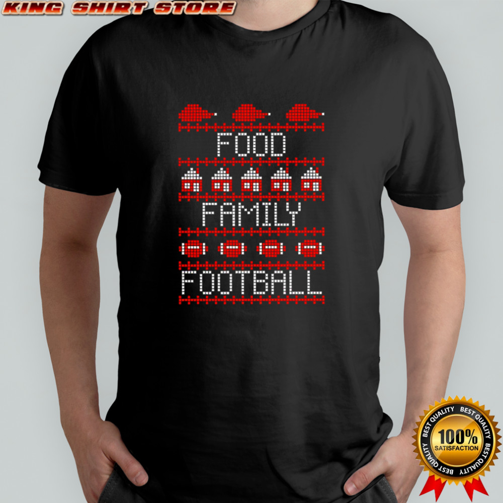 Food Family Football Cross Stitch shirt