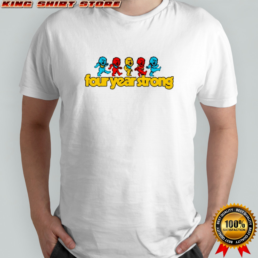 Four Year Strong X Grateful Dead I Want To See You Dance Bears T-shirt