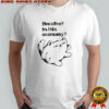 Funny cat breathe in this economy shirt
