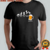 Funny Drinking Beer Mon Tues Wed Thurs graphic shirt