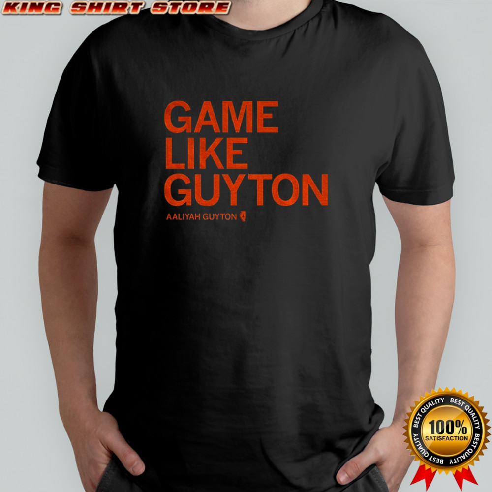 Game Like Guyton Amiah Hargrove shirt