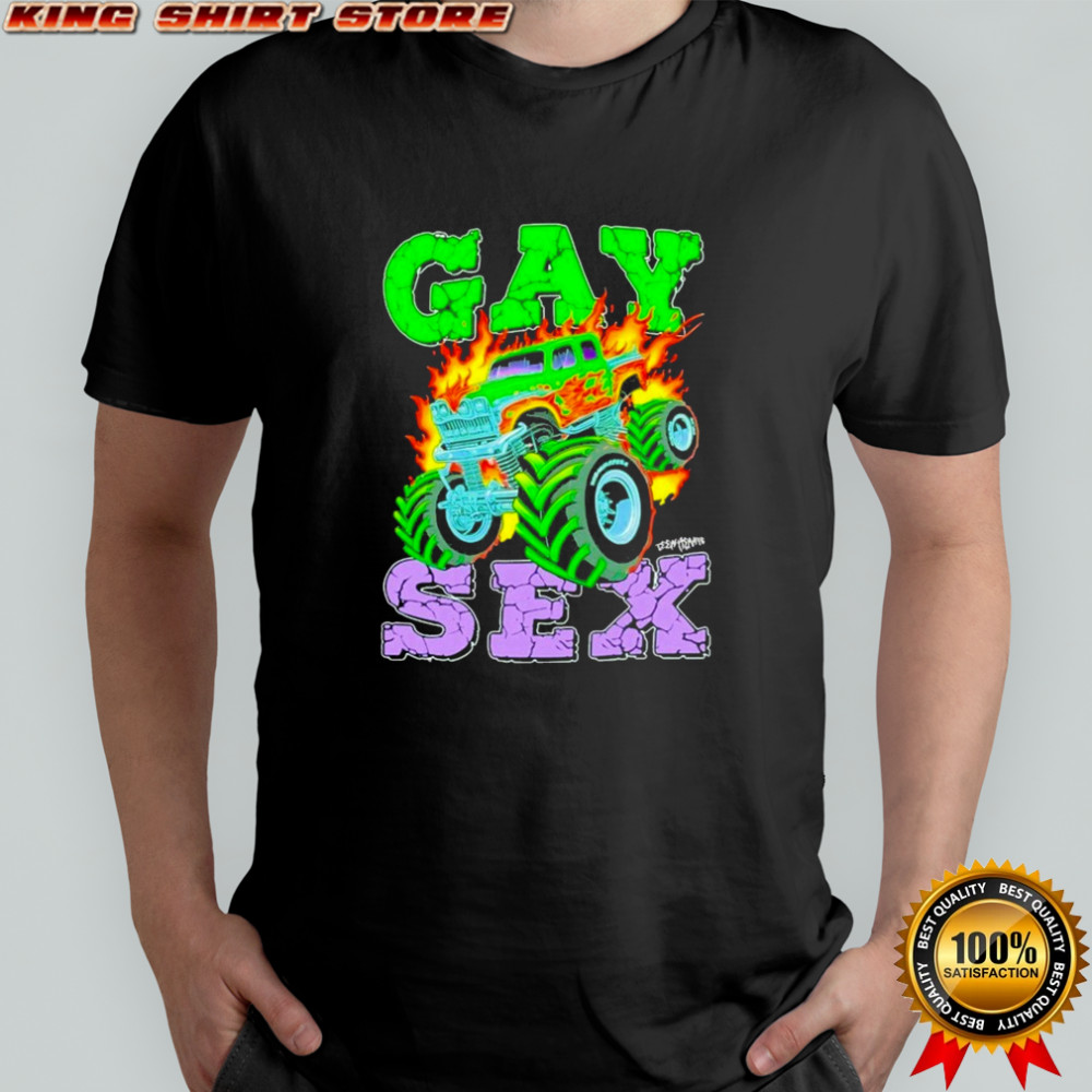 Gay Sex Monster Truck T-shirt