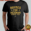 Georgia Tech Yellow Jackets football Haynes King for Heisman shirt