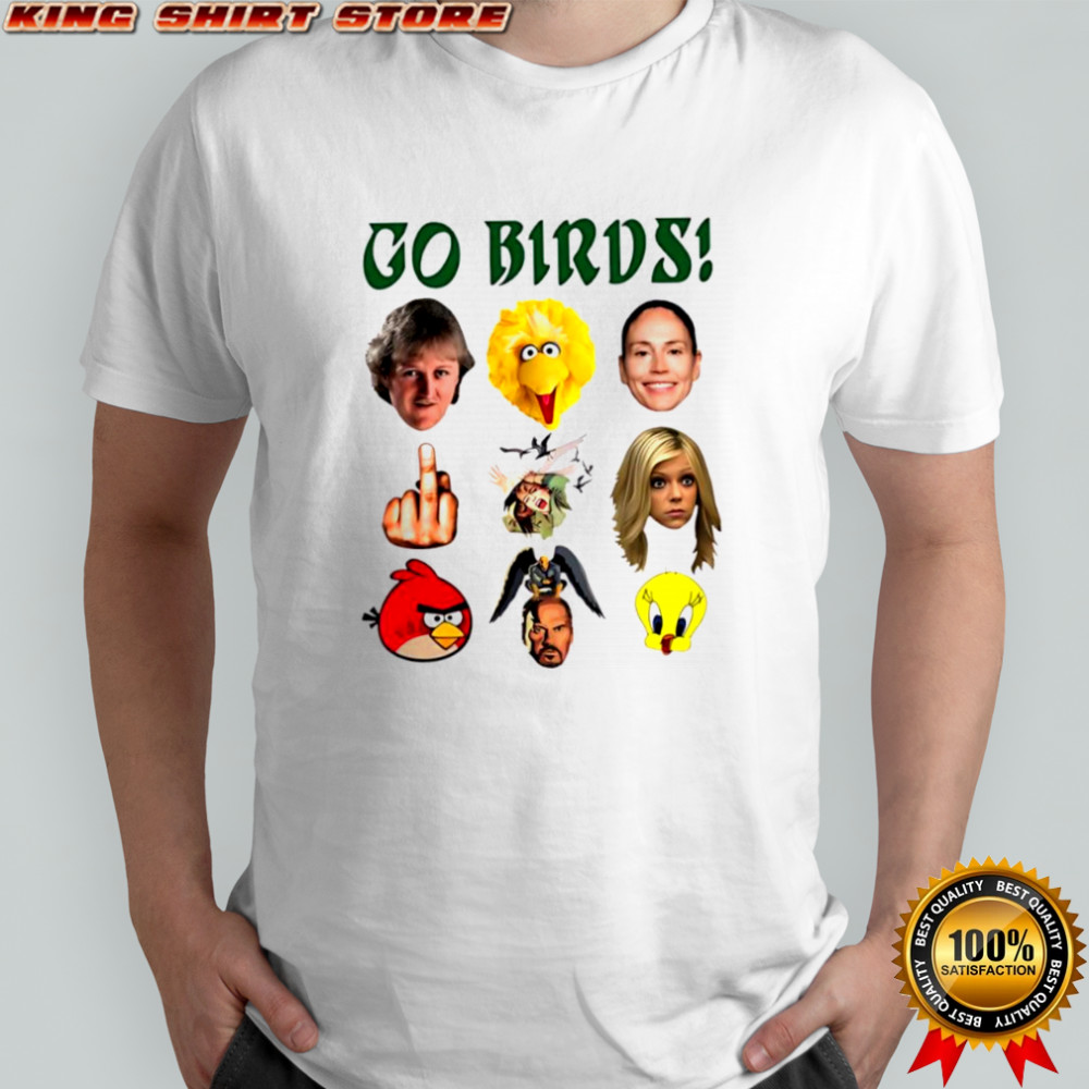 Go Birds Donald Trump Sarah Jessica Parker Sarah Michelle Gellar Dwayne Johnson shirt
