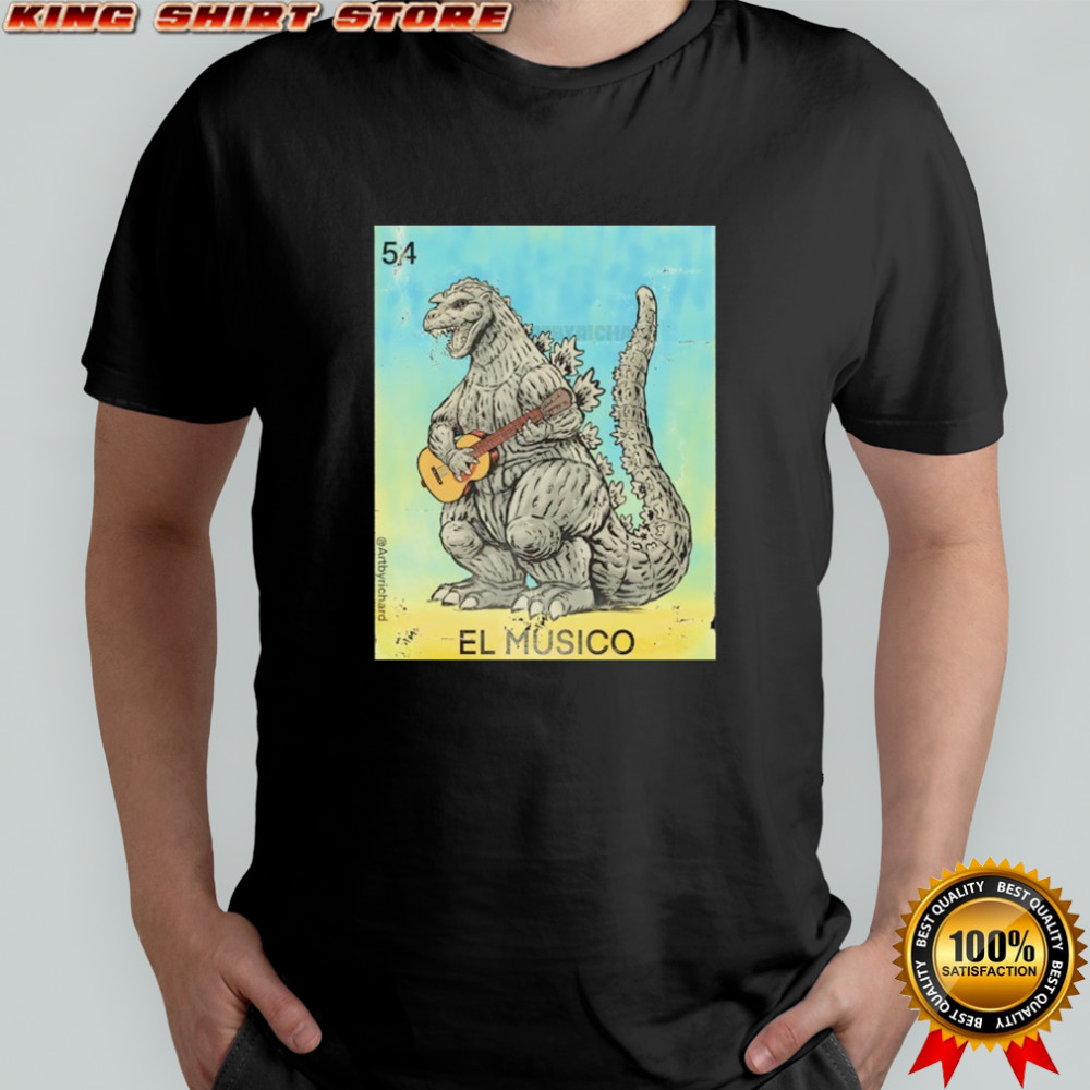 Godzilla as El Musico The Musician shirt