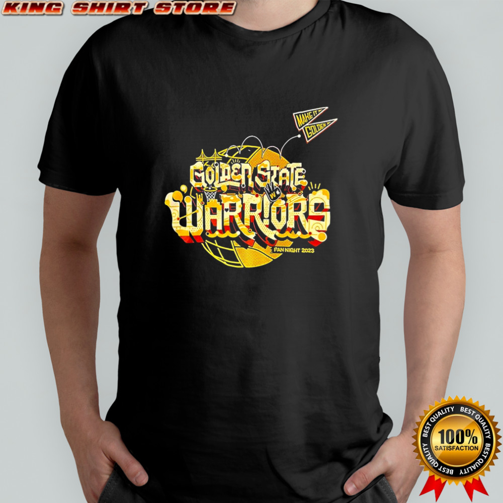 Golden State Warriors basketball Fan Night 2023 shirt