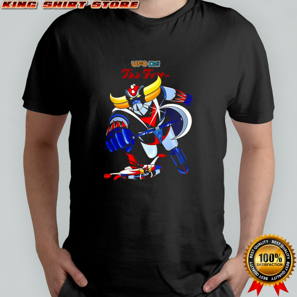 Grendizer and weapons UFO Robot classic anime shirt