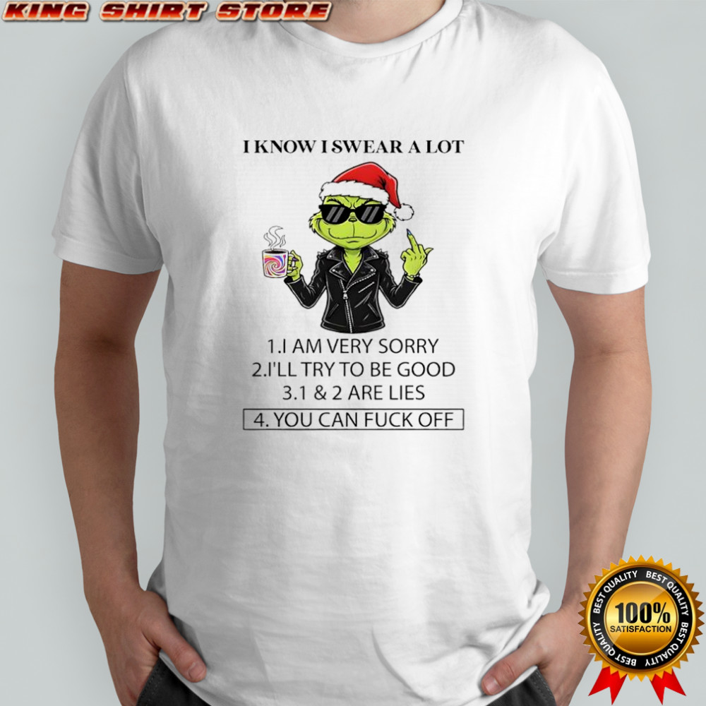 Grinch biker never argue with a short girl who has an in her name shirt