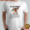 Grinch Christmas decorations My Five Moods shirt