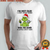 Grinch Christmas I’m not old i just need some wd-40 and a little duct tape 40 shirt