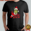 Grinch you ain’t getting shit graphic Christmas shirt
