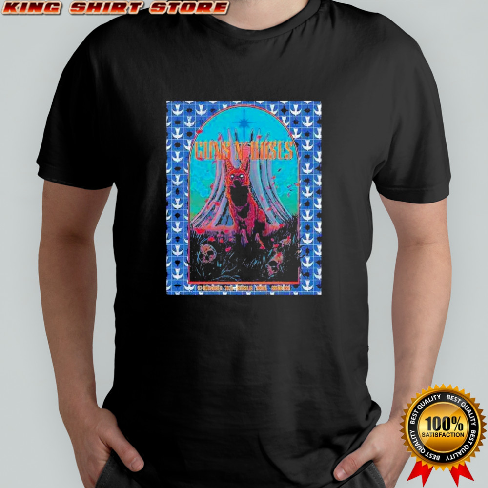 Guns N Roses Brasilia Brazil 2025 Concert At Arena BRB On November 2 T-shirt