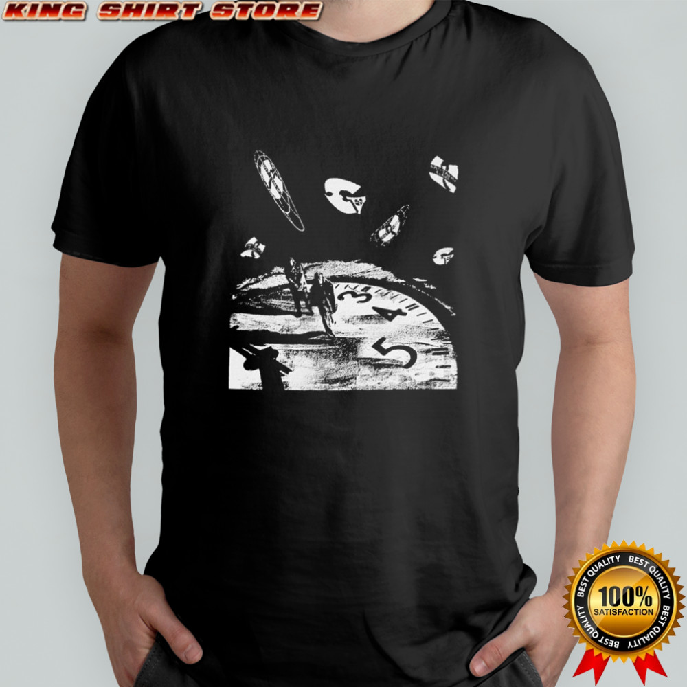 Gza World Liquid Swords Clock T-shirt