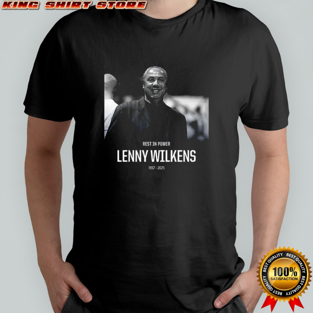 Hall of Famer Lenny Wilkens 1937-2025 shirt