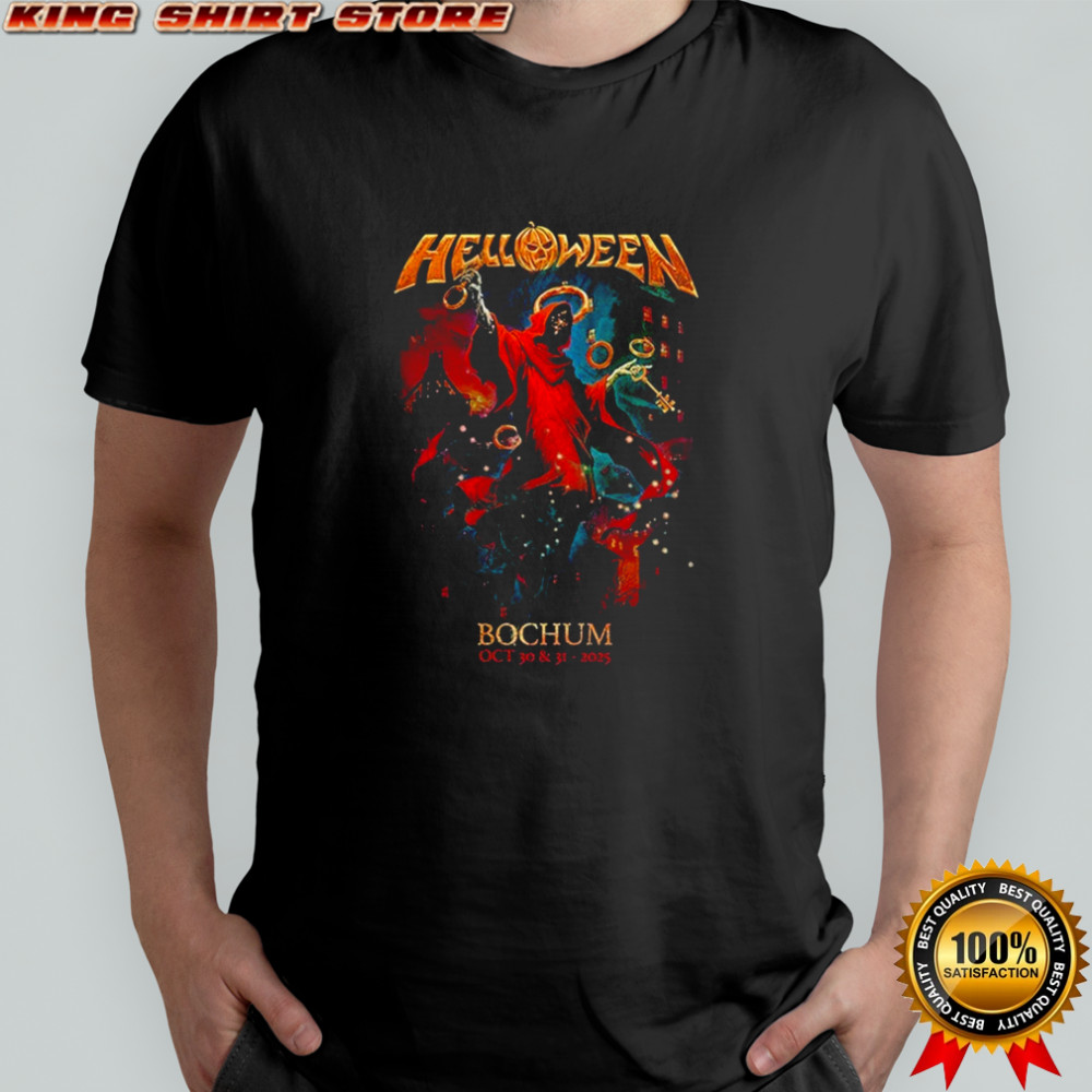 Helloween Bochum Germany Pop Up On October 30 And 31 2025 Keys T-Shirt