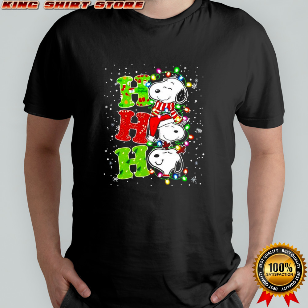 Ho Ho Ho Snoop Christmas Holiday shirt