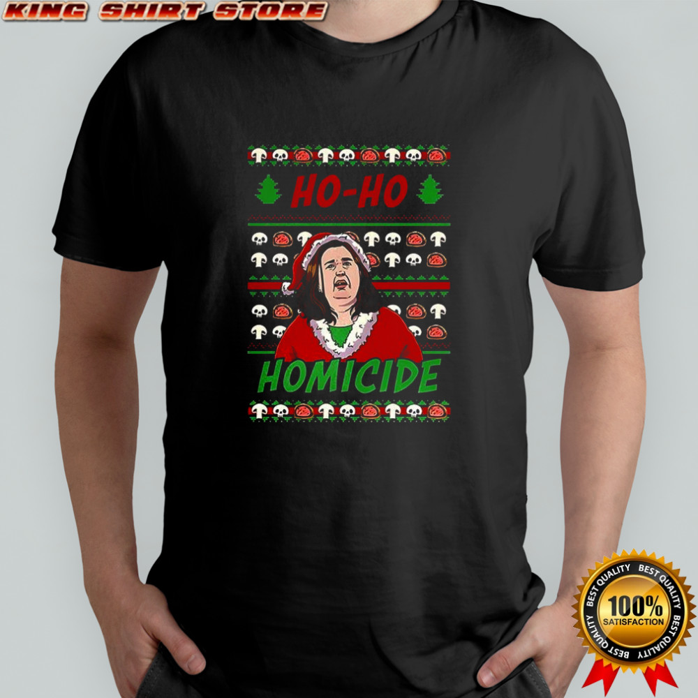 Ho-Ho Homicide Ugly Christmas shirt