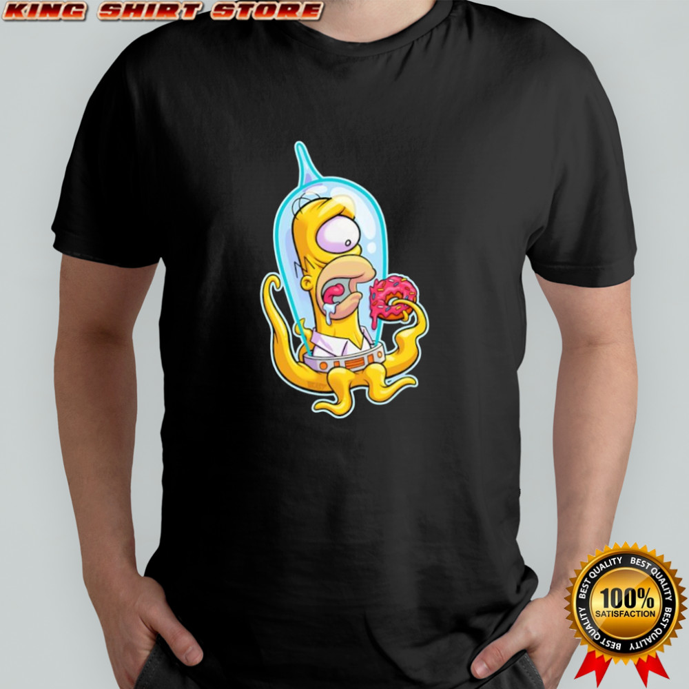 HO-MAR Simpsalien Homer Simpson BeastWreck Halloween character shirt
