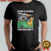 Home is where the Hoa isn’t red-nosed reindeer Christmas shirt