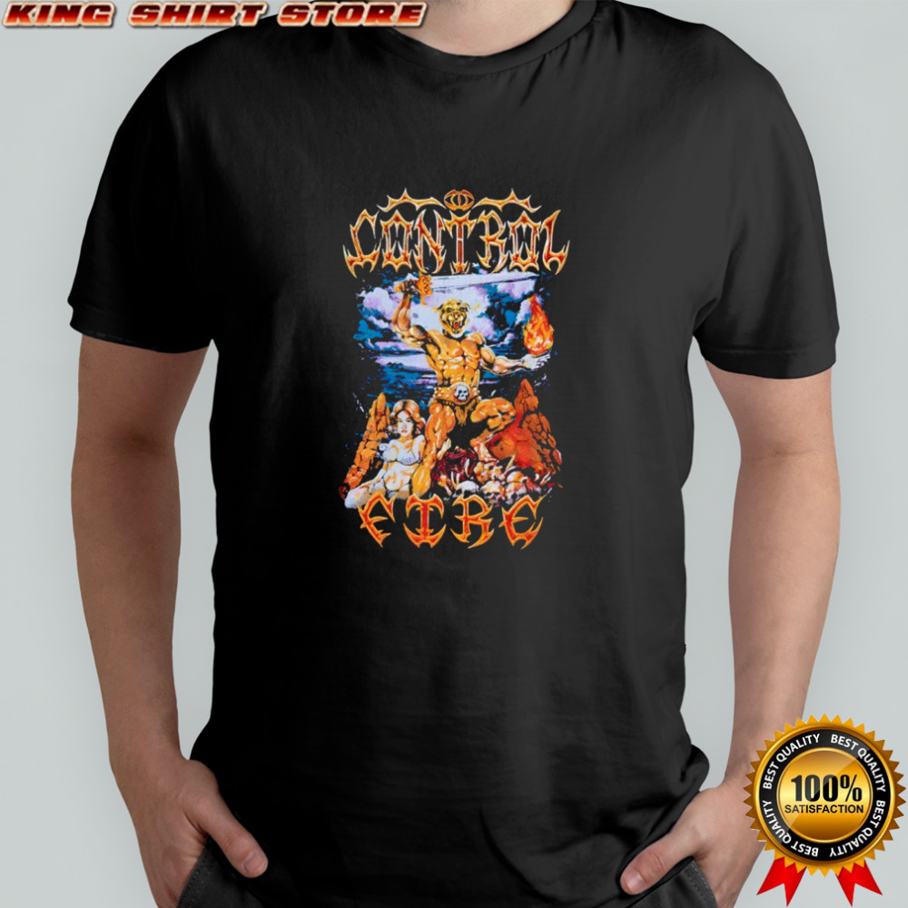 I Control Fire Washed shirt