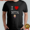 I Love NTR Narita Top Road Pretty Derby cartoon Anime shirt