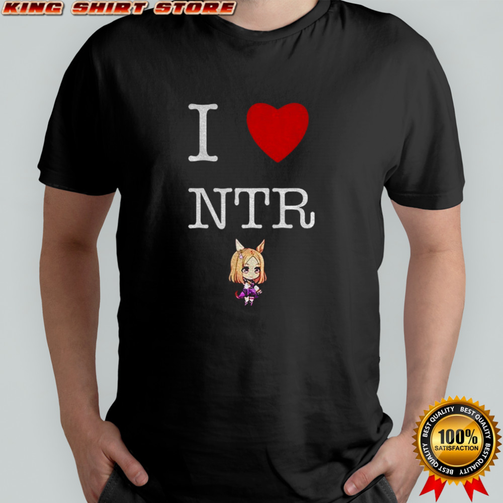 I Love NTR Narita Top Road Pretty Derby cartoon Anime shirt