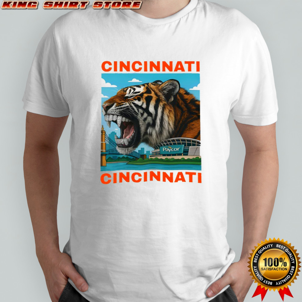 Iced Out Grillz Cincinnati Tiger Shirt