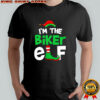 Im The Bookkeeper Elf Christmas Family Matching shirt