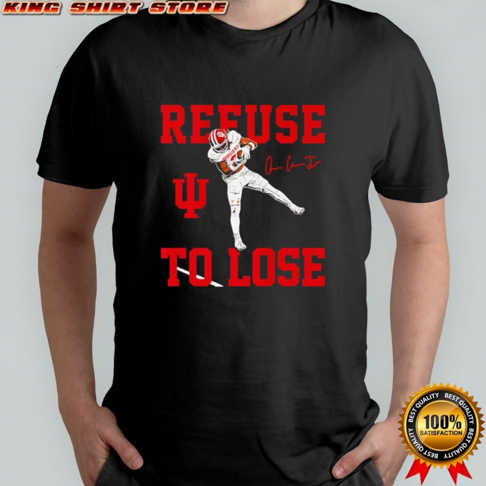 Indiana Hoosiers Breaking T Omar Cooper Jr. Refuse to Lose Shirt