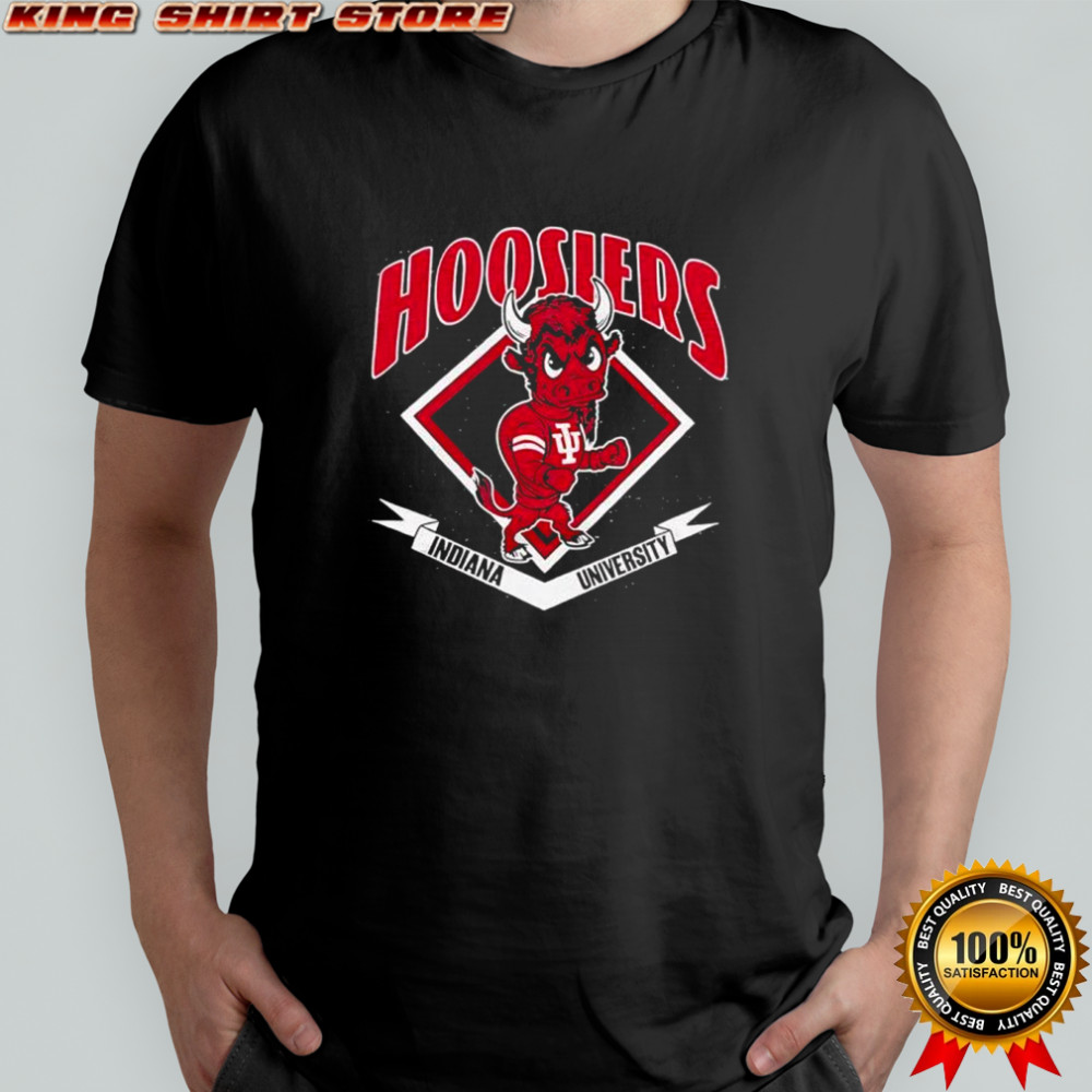 Indiana University Hoosiers Bison mascot shirt