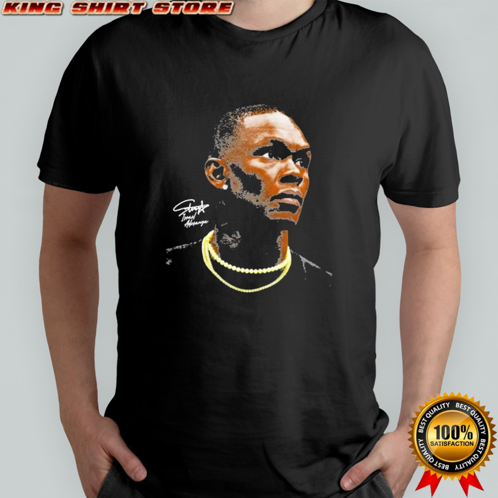 Israel Adesanya Portrait T-shirt