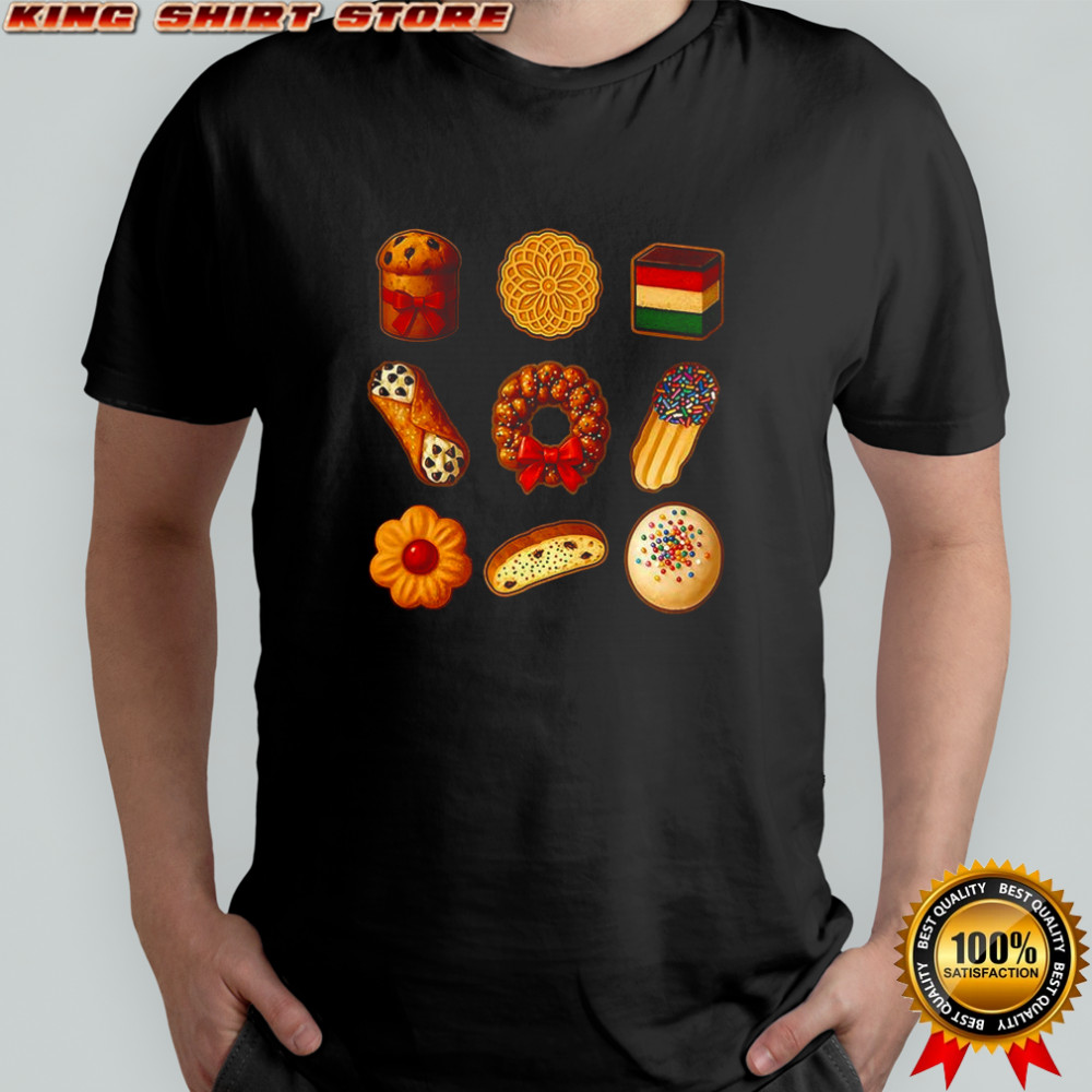 Italian cookies Christmas shirt