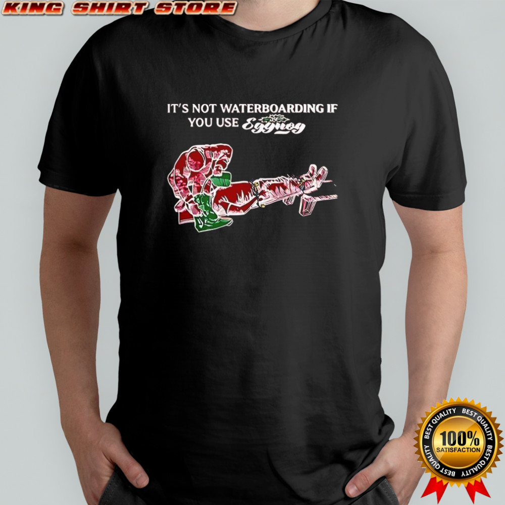 It’s not waterboarding if you use Eggnog shirt