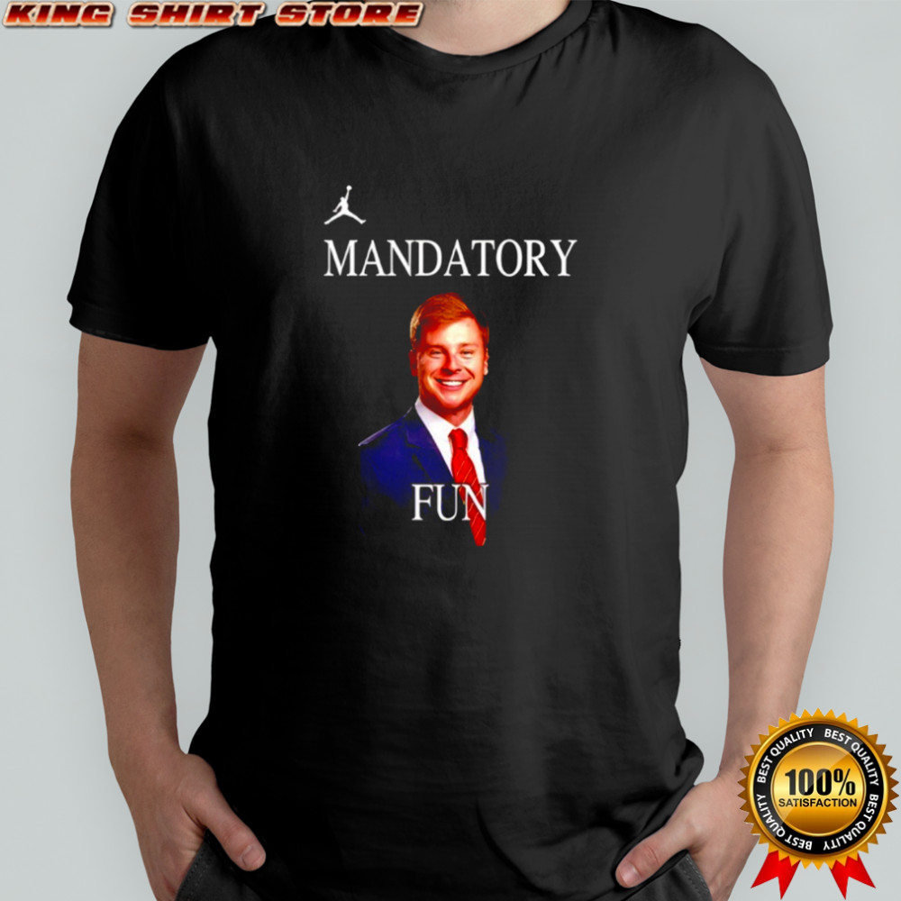 Jacob Maloney Mandatory Fun shirt