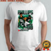 Jaelan Phillips Philadelphia Eagles football number 50 skyline cartoon shirt