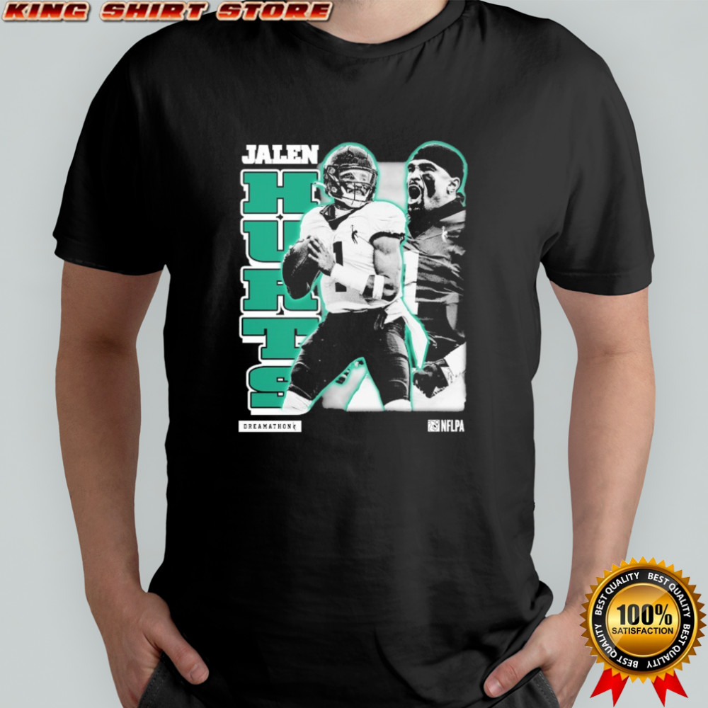 Jalen Hurts X Dreamathon Philadelphia Eagles Philly NFLPA T-shirt