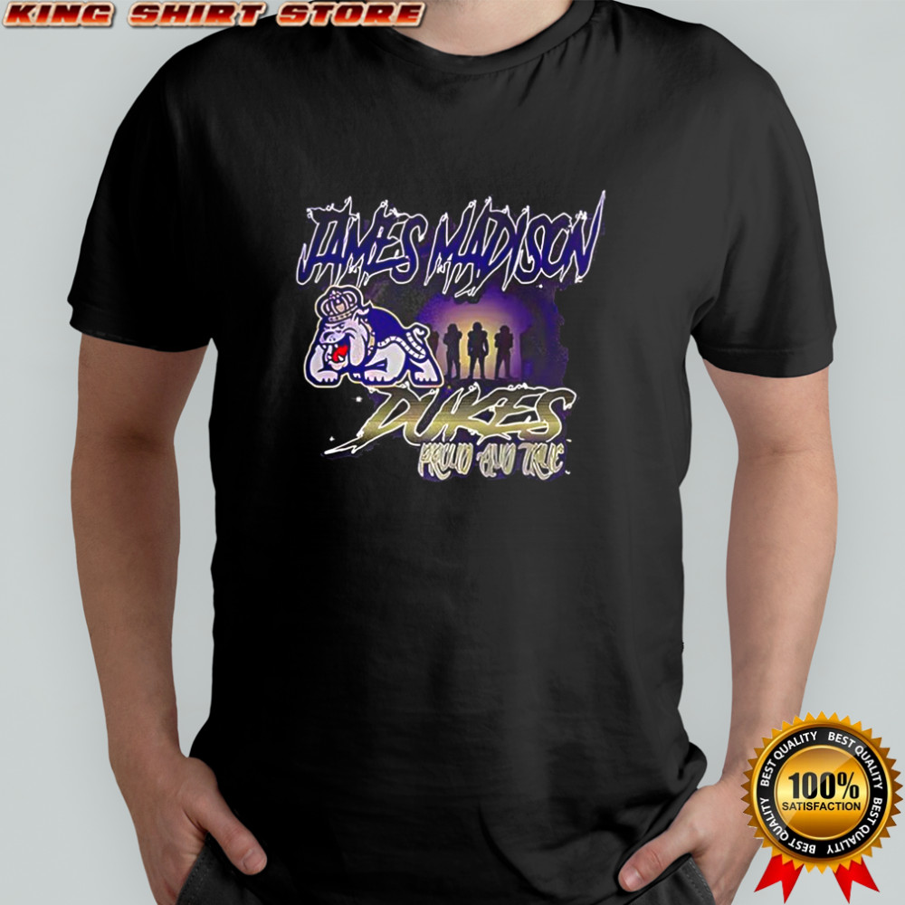 James Madison University Dukes football proud and true mascot shirt